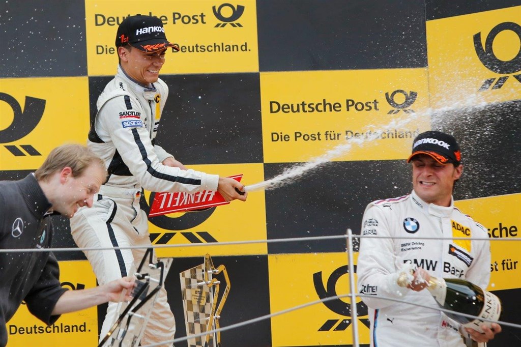 Champagnen flød
(Foto: DTM Media)
